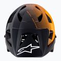 Шолом велосипедний Alpinestars Vector Pro A2 ebony/tangerine matt 2
