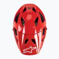 Шолом велосипедний Alpinestars Vector Tech A2 bright red/light gray glossy 6