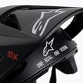 Шолом велосипедний Alpinestars Vector Tech A1 black/light gray matt 7