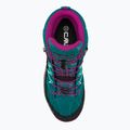 Дитячі трекінгові черевики CMP Rigel Mid lake/pink fluo 5