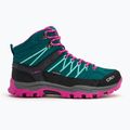 Черевики трекінгові дитячі CMP Rigel Mid lake / pink fluo 2