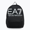 Міський рюкзак EA7 Emporio Armani Train Core Series 16 л чорний/білий з логотипом