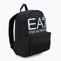 Міський рюкзак EA7 Emporio Armani Train Core Series 16 л чорний/білий з логотипом 2