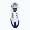 Кросівки EA7 Emporio Armani Black & White Vintage white/medieval blu 5
