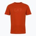 Чоловіча футболка EA7 Emporio Armani Visibility Cotton Crew з чаєм ройбуш