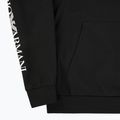 Кофта чоловіча Emporio Armani EA7 Train Logo Series Extended Logo Hoodie black / white 3