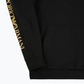 Кофта чоловіча Emporio Armani EA7 Train Logo Series Extended Logo Hoodie black / gold 3