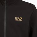 Спортивний костюм чоловічий EA7 Emporio Armani Train Core Identity Tracksuit FZ black/gold 5