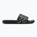 Шльопанці EA7 Emporio Armani Water Sports All Over full black / white 2