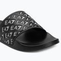 Шльопанці EA7 Emporio Armani Water Sports All Over full black / white 7