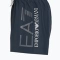 Шорти для плавання чоловічі EA7 Emporio Armani Swim Trunks With Oversized Logo armani blue / silver 3