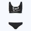 Купальник роздільний жіночий EA7 Emporio Armani Maxi Logo Bikini Top black