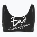 Купальник роздільний жіночий EA7 Emporio Armani Maxi Logo Bikini Top black 3