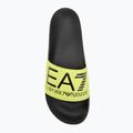 Шльопанці EA7 Emporio Armani Water Sports Visibility yellow flueo / black 5