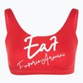 Купальник роздільний жіночий EA7 Emporio Armani Maxi Logo Bikini Top racing red 3