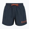 Шорти для плавання чоловічі EA7 Emporio Armani Extended Logo Boxer armani blue / tangerine tango