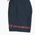 Шорти для плавання чоловічі EA7 Emporio Armani Extended Logo Boxer armani blue / tangerine tango 3
