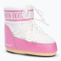 Черевики зимові жіночі Moon Boot Icon Low Nylon pink/white