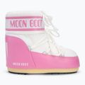 Черевики зимові жіночі Moon Boot Icon Low Nylon pink/white 2