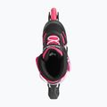 Дитячі ролики з захистом Rollerblade Microblade Combo Jr black/pink 5