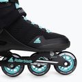 Жіночі ролики Rollerblade Sirio 80 W black/teal blue 7