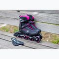 Роликові ковзани жіночі Rollerblade Zetrablade W black/cyclemen pink 9