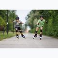 Дитячі роликові ковзани Rollerblade Apex Jr вугільно-жовті 12