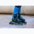 Дитячі роликові ковзани Rollerblade Microblade XT Jr чорні/бензинові зелені 8