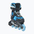 Роликові ковзани дитячі Rollerblade Microblade SL Jr black/sky blue 5