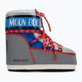Черевики зимові жіночі Moon Boot Icon Low Space Racing silver/blue/red 2
