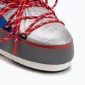 Черевики зимові жіночі Moon Boot Icon Low Space Racing silver/blue/red 7