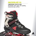 Ролики чоловічі Rollerblade Macroblade 84 black/sand/red 7