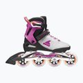 Ролики жіночі Rollerblade Macroblade 84 W light grey/violet/orange 2