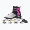 Ролики жіночі Rollerblade Macroblade 84 W light grey/violet/orange 3