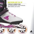 Ролики жіночі Rollerblade Macroblade 84 W light grey/violet/orange 10