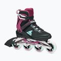 Ролики жіночі Rollerblade Macroblade 84 W black/burgundy/ocean green