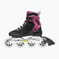 Ролики жіночі Rollerblade Macroblade 84 W black/burgundy/ocean green 3