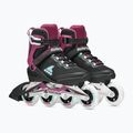 Ролики жіночі Rollerblade Macroblade 84 W black/burgundy/ocean green 4