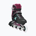 Ролики жіночі Rollerblade Macroblade 84 W black/burgundy/ocean green 5
