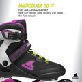 Ролики жіночі Rollerblade Macroblade 80 W black/dark fuchsia 10