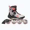 Ролики жіночі Rollerblade Macroblade 90 Boa W grey/amethyst rose 2