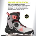 Ролики жіночі Rollerblade Macroblade 90 Boa W grey/amethyst rose 10