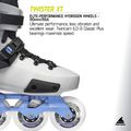 Ролики Rollerblade Twister Xt grey pearl/periwinkle 9