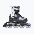 Ролики дитячі Rollerblade Microblade SL Jr black/lavender/light blue 2