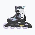 Ролики дитячі Rollerblade Microblade SL Jr black/lavender/light blue 3