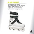 Ролики чоловічі Rollerblade Blank Canvas white 7