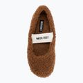 Жіночі балерини Moon Boot Shearling Ballerina кольору коньяк 5