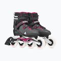 Ролики жіночі Rollerblade Macroblade 90 W black/burgundy/ocean green 4