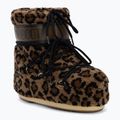 Черевики зимові жіночі Moon Boot Icon Low Fleece Leopard cognac/cocoa