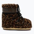 Черевики зимові жіночі Moon Boot Icon Low Fleece Leopard cognac/cocoa